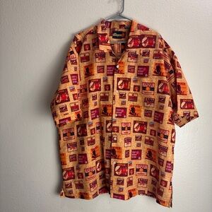 Enyce Brand Denim Vintage Button Up Shirt Size 3XL